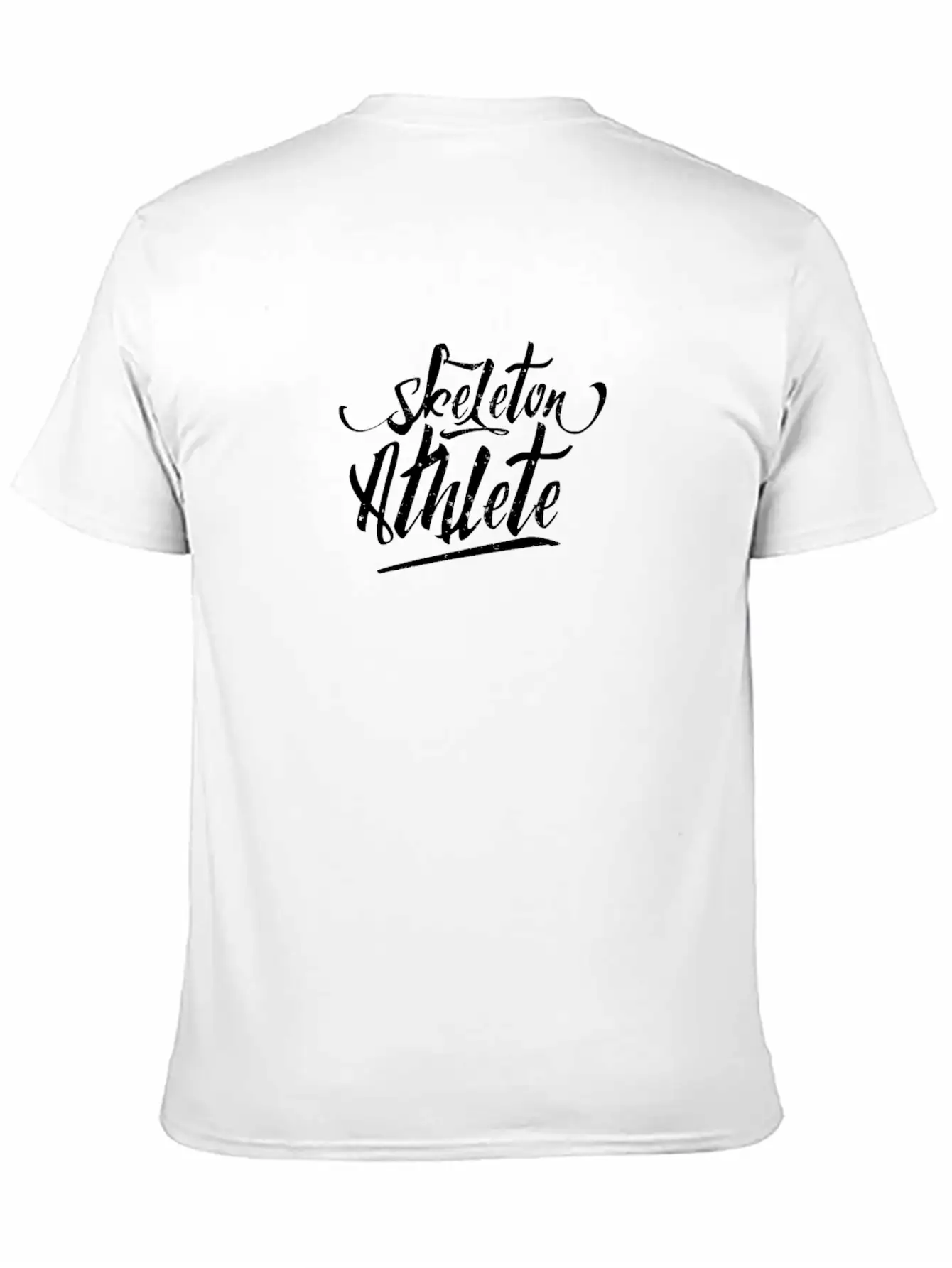 Skeleton Athlete Relaxed Everyday Tee – Lightweight And Durable Cotton