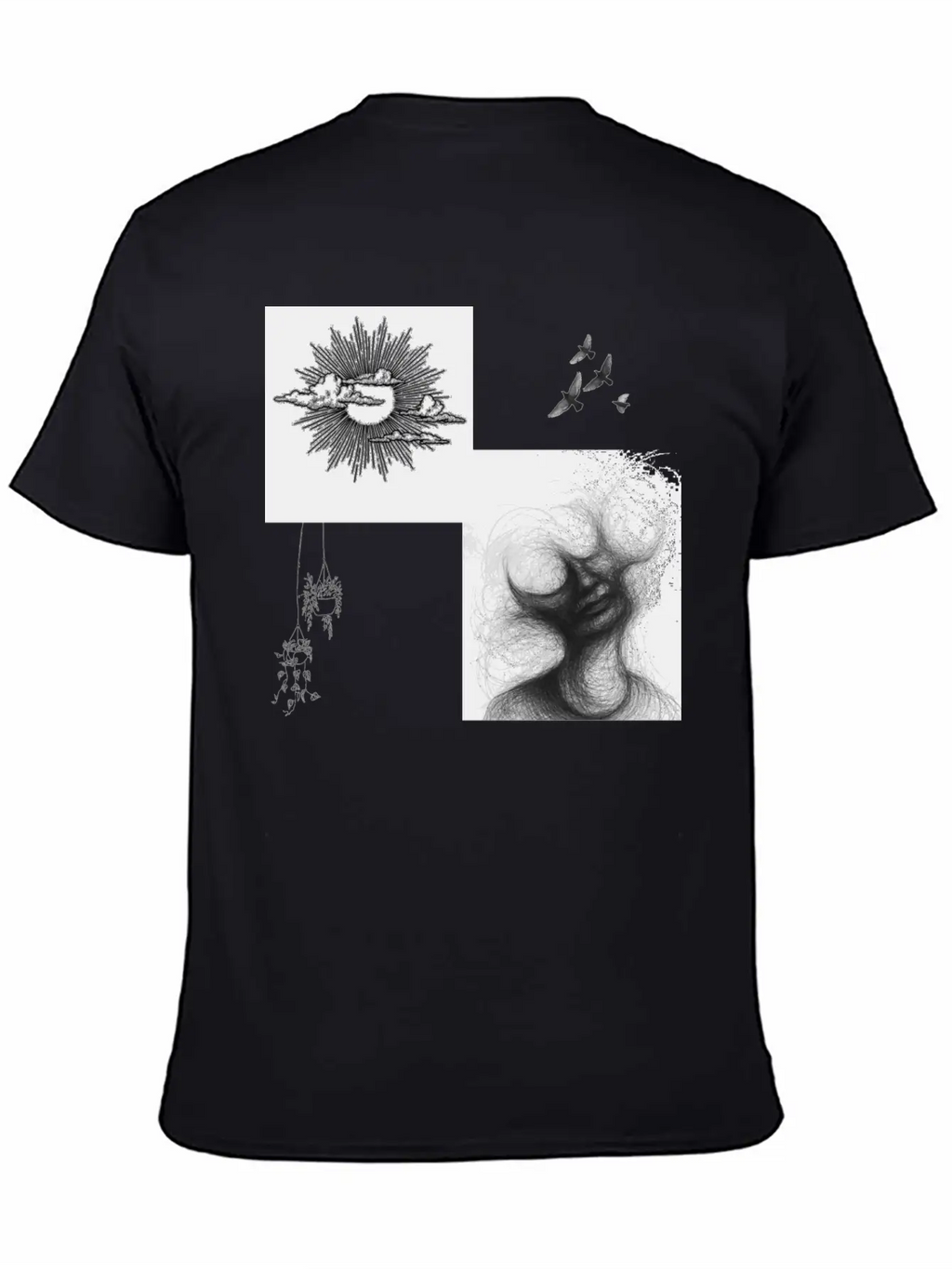 Skeleton Out Modern Fit Casual T-Shirt – Clean And Versatile Design