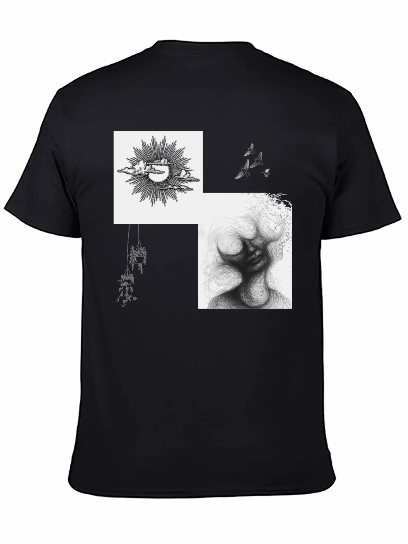 Skeleton Out Modern Fit Casual T-Shirt – Clean And Versatile Design