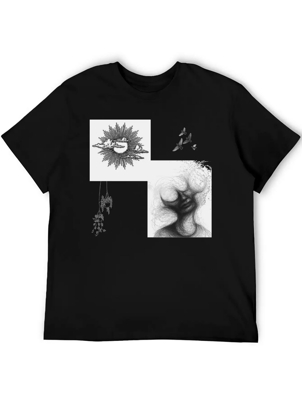 Skeleton Out Modern Fit Casual T-Shirt – Clean And Versatile Design