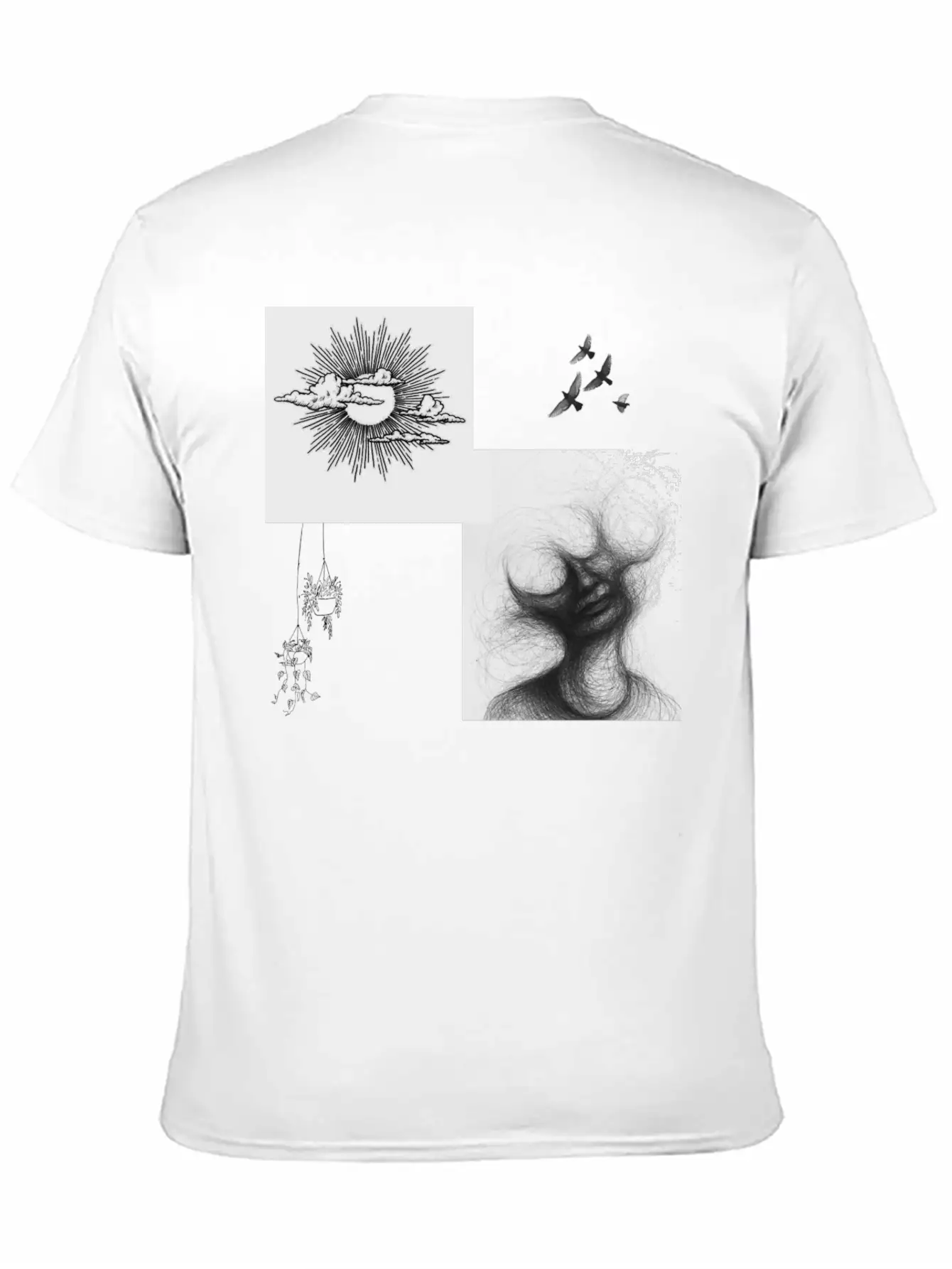 Skeleton Out Modern Fit Casual T-Shirt – Clean And Versatile Design
