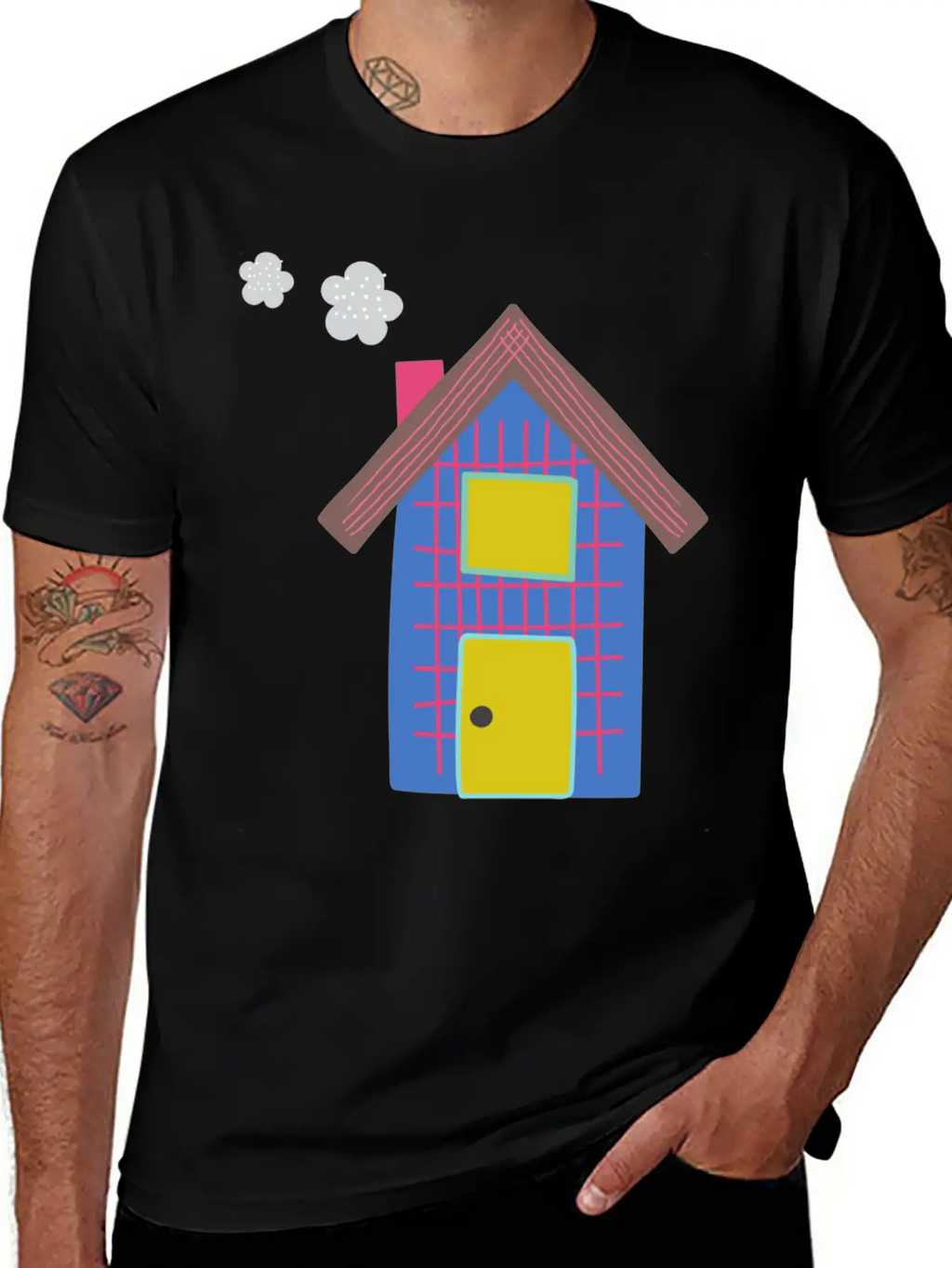 Ski Fun House Timeless Short Sleeve Tee – Comfy And Minimalist Design