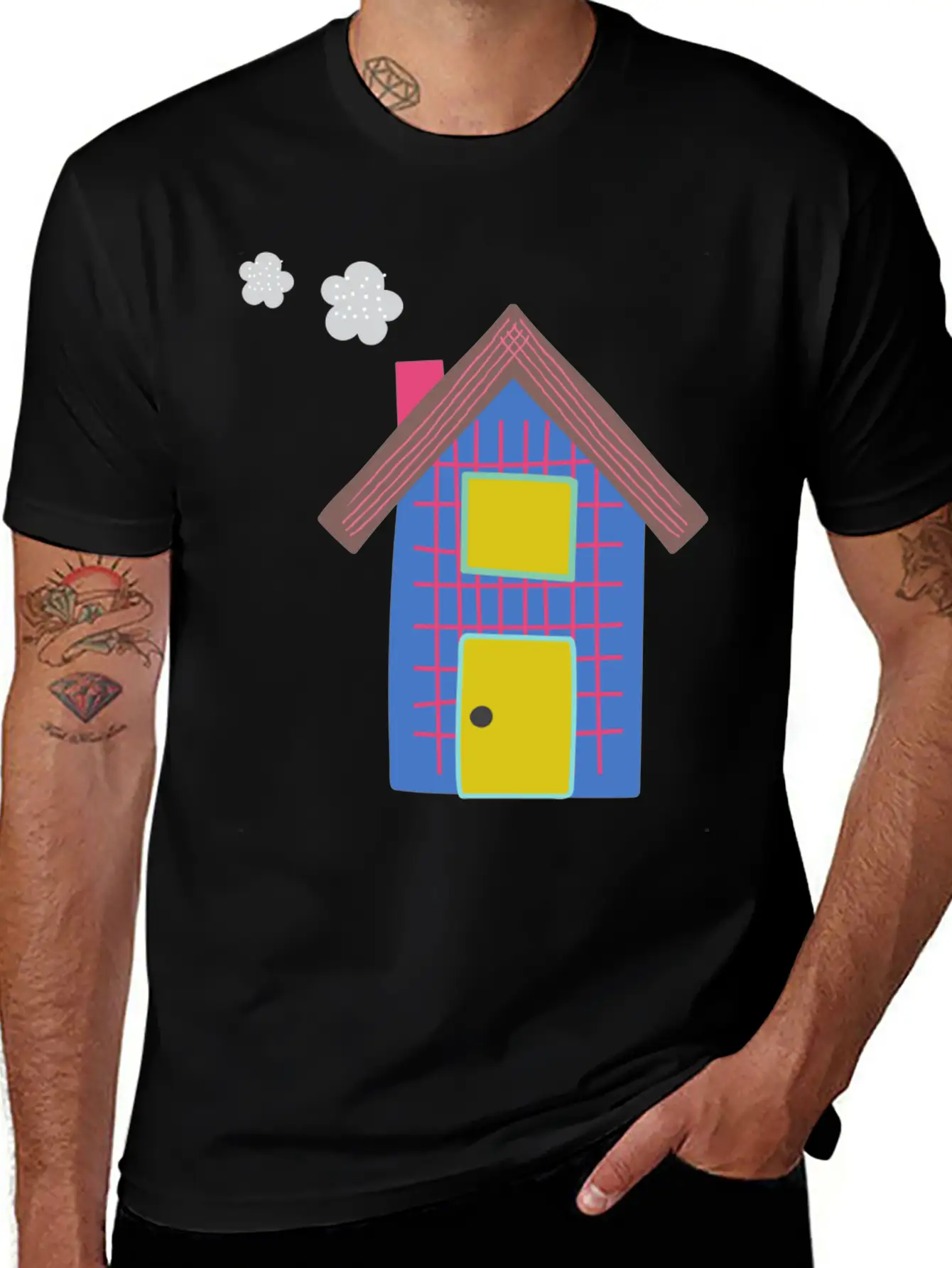 Ski Fun House Timeless Short Sleeve Tee – Comfy And Minimalist Design