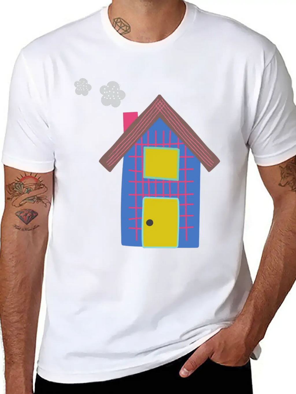 Ski Fun House Timeless Short Sleeve Tee – Comfy And Minimalist Design