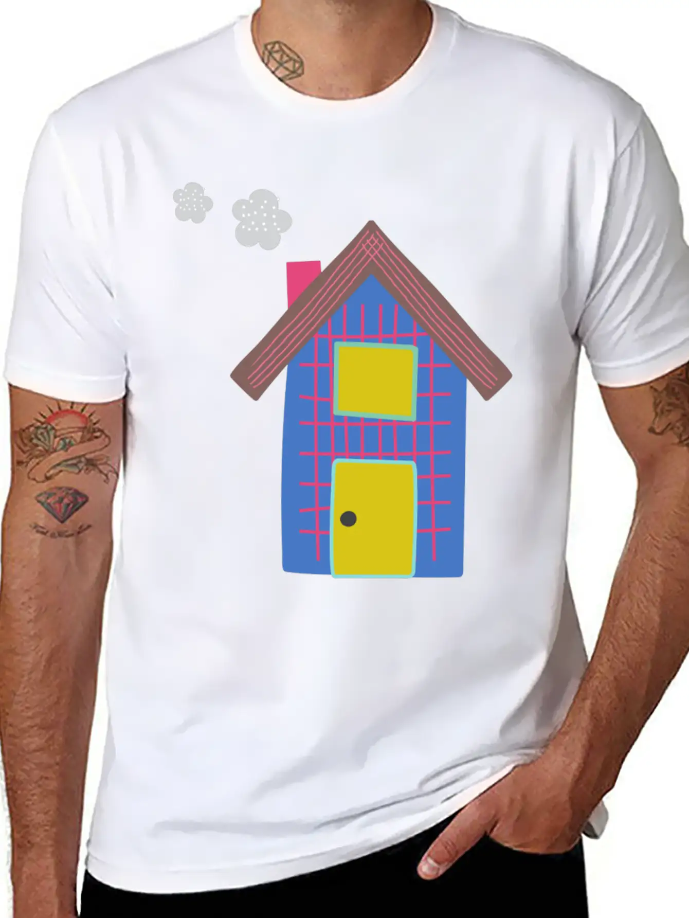 Ski Fun House Timeless Short Sleeve Tee – Comfy And Minimalist Design