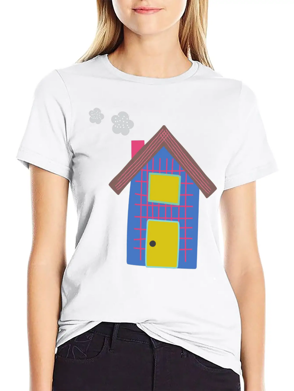 Ski Fun House Timeless Short Sleeve Tee – Comfy And Minimalist Design