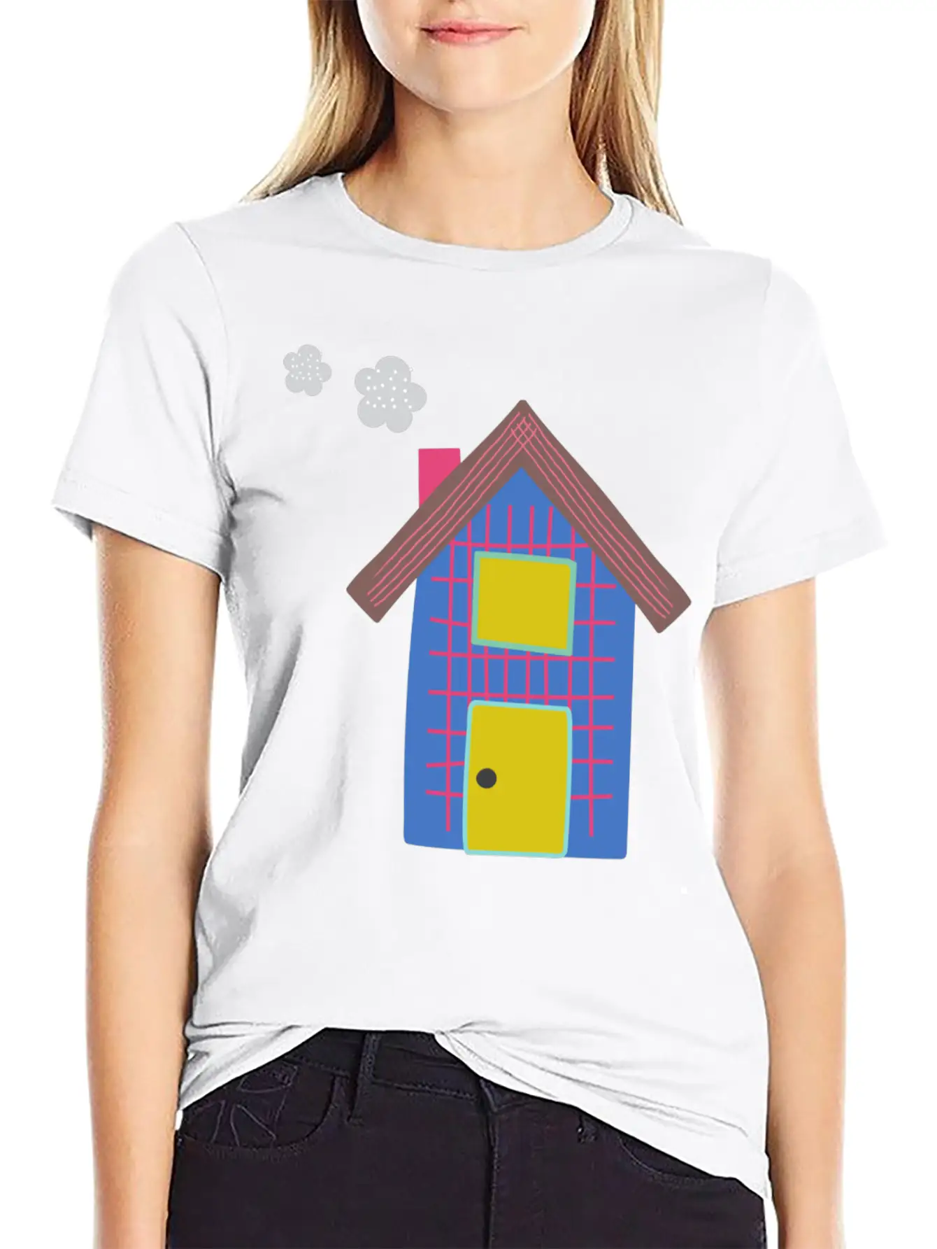 Ski Fun House Timeless Short Sleeve Tee – Comfy And Minimalist Design