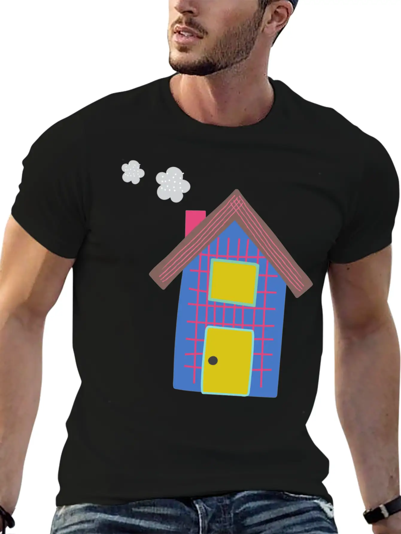 Ski Fun House Timeless Short Sleeve Tee – Comfy And Minimalist Design