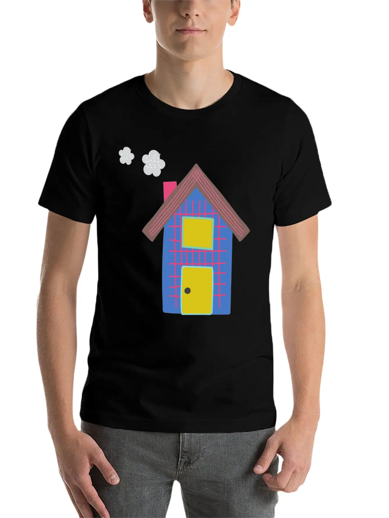 Ski Fun House Timeless Short Sleeve Tee – Comfy And Minimalist Design