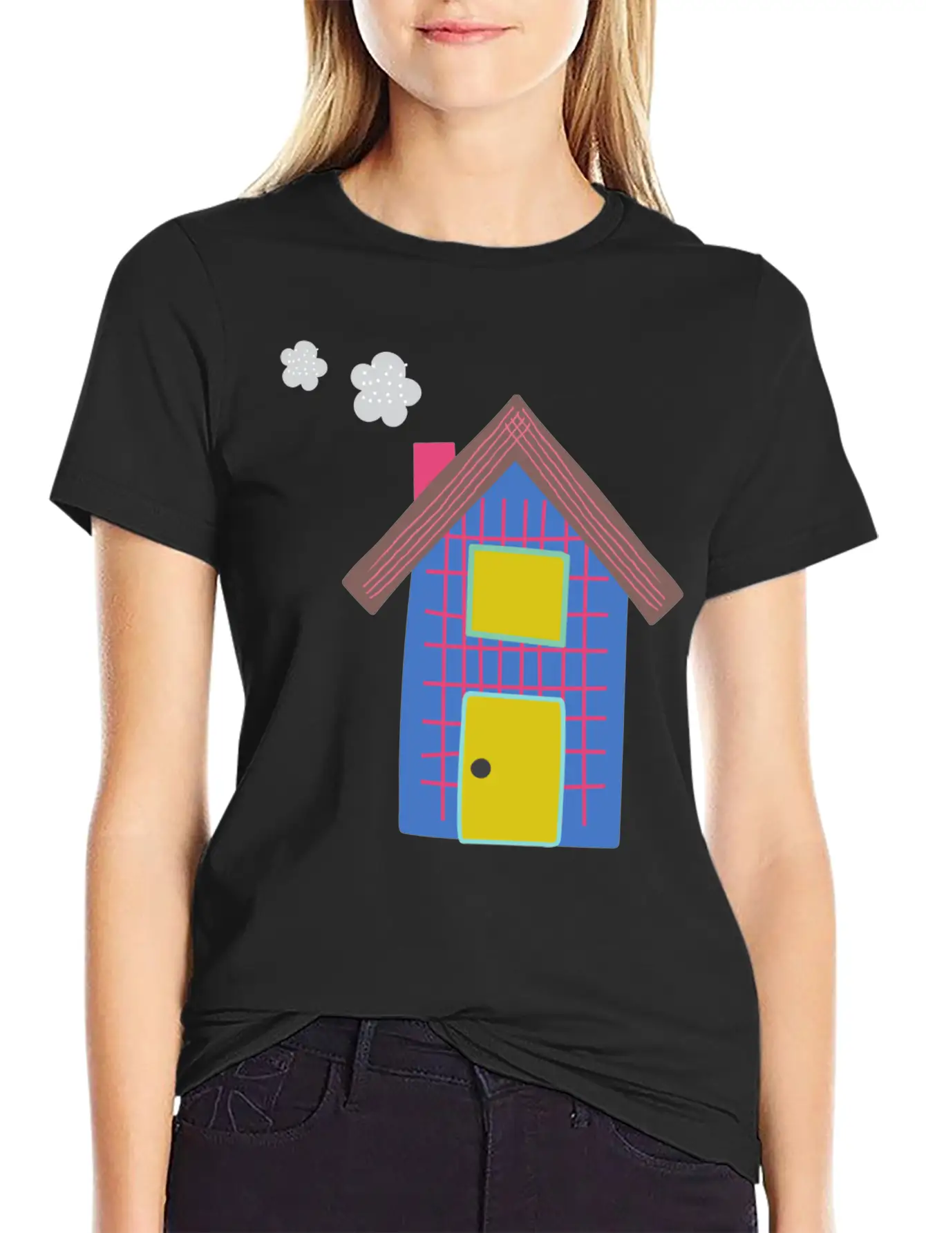 Ski Fun House Timeless Short Sleeve Tee – Comfy And Minimalist Design