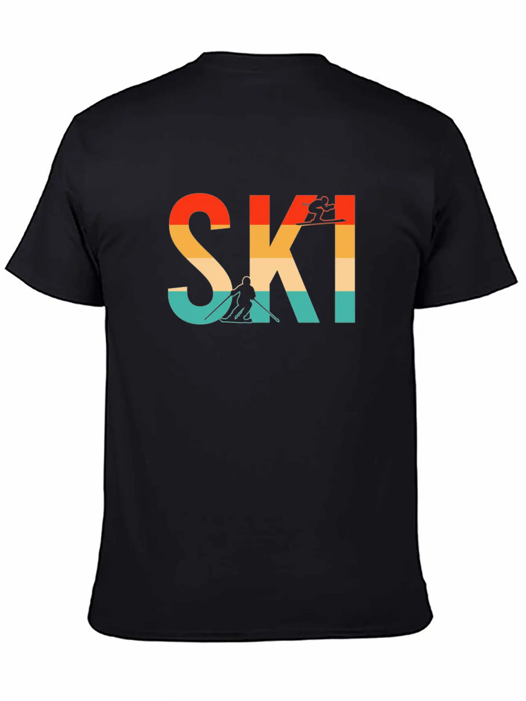 Ski Retro Relaxed Everyday Tee – Lightweight And Durable Cotton