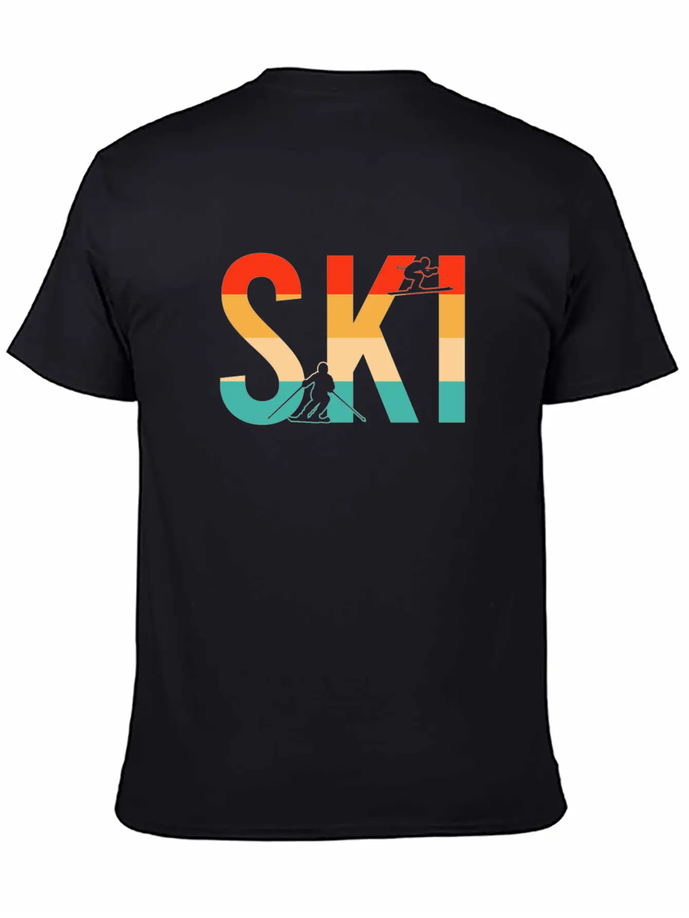 Ski Retro Relaxed Everyday Tee – Lightweight And Durable Cotton