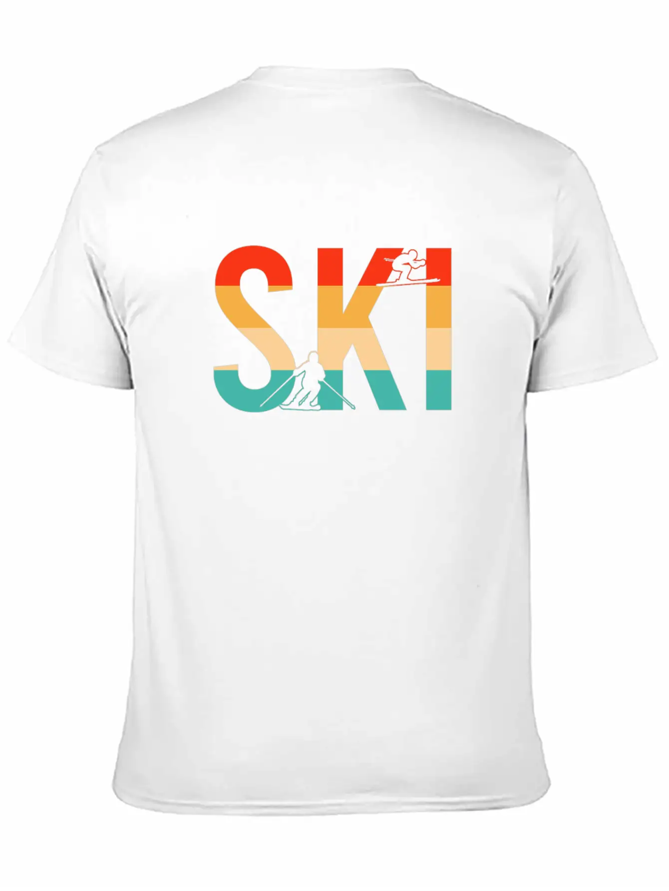 Ski Retro Relaxed Everyday Tee – Lightweight And Durable Cotton