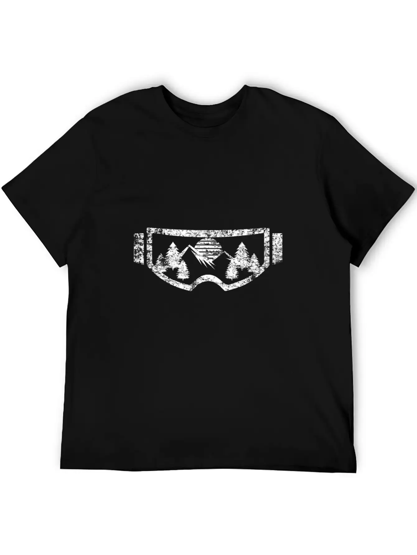 Skiing Winter Basic Graphic T-Shirt – Daily Comfort In Soft Cotton