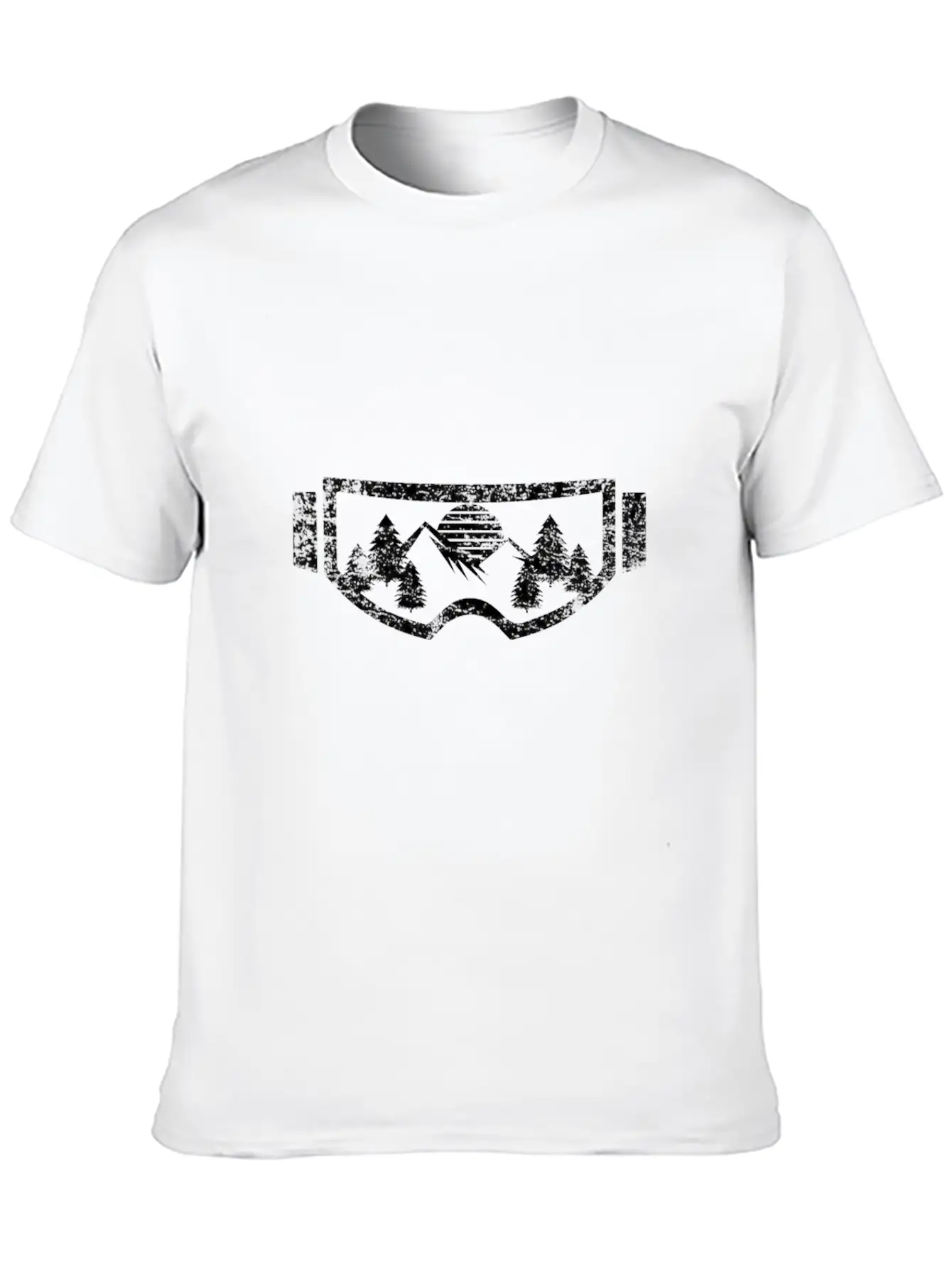 Skiing Winter Basic Graphic T-Shirt – Daily Comfort In Soft Cotton