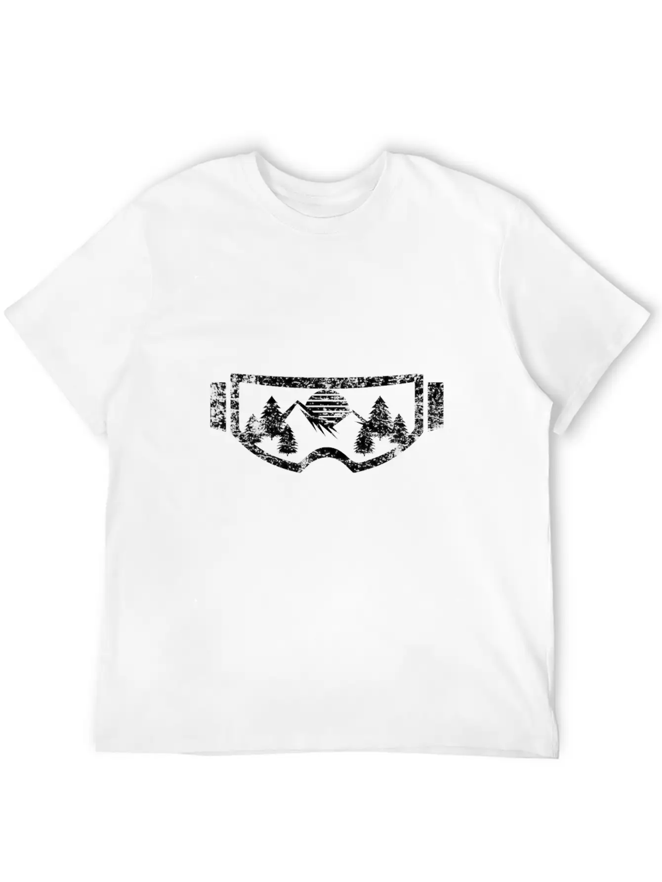 Skiing Winter Basic Graphic T-Shirt – Daily Comfort In Soft Cotton