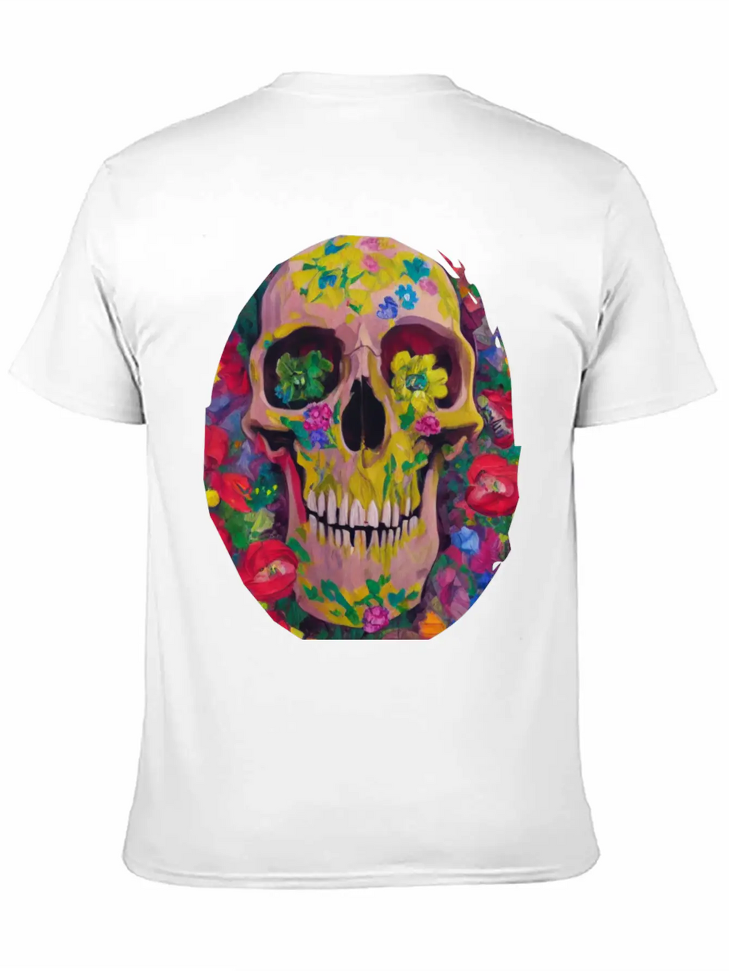 Skull And Botany - Great Smile! Breathable Soft Cotton T-Shirt – Timeless Casual Look