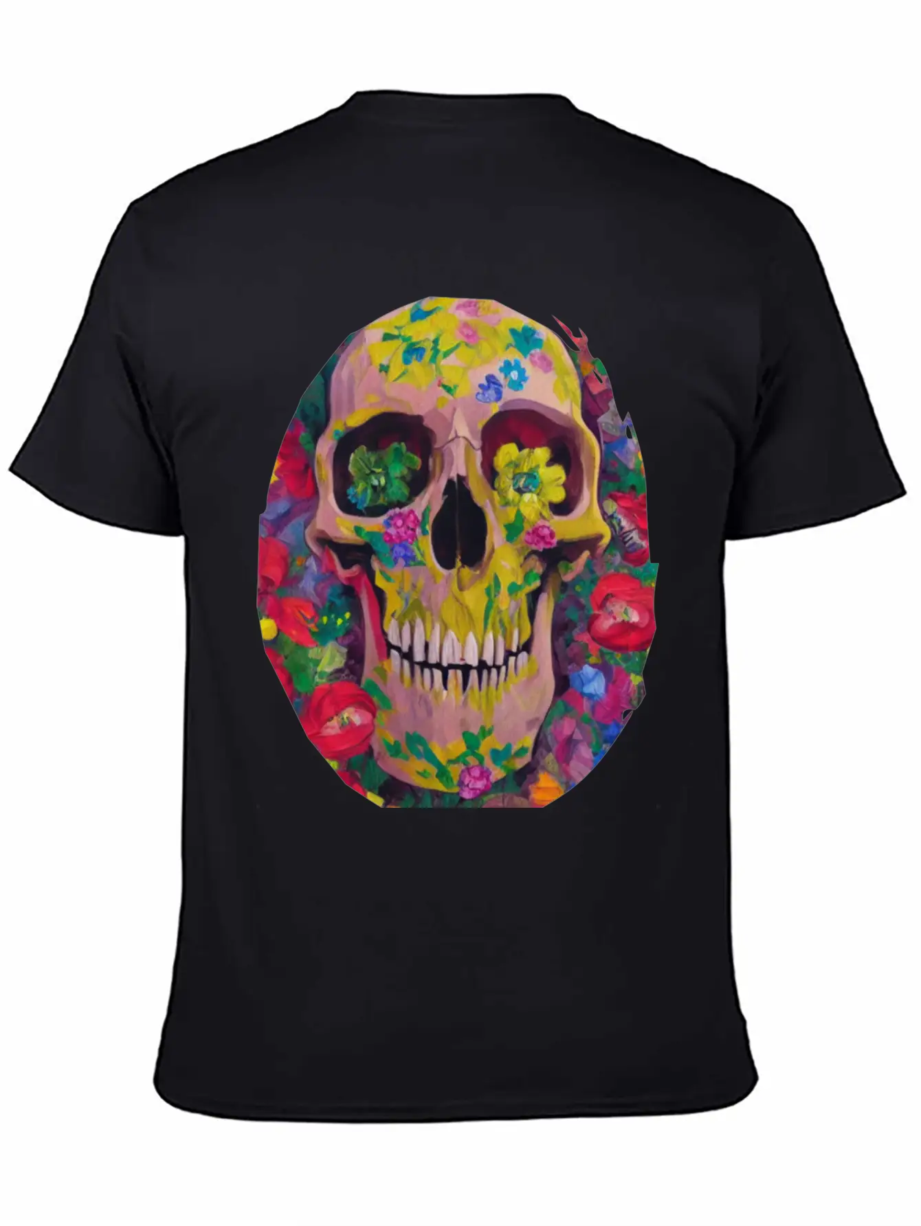 Skull And Botany - Great Smile! Breathable Soft Cotton T-Shirt – Timeless Casual Look