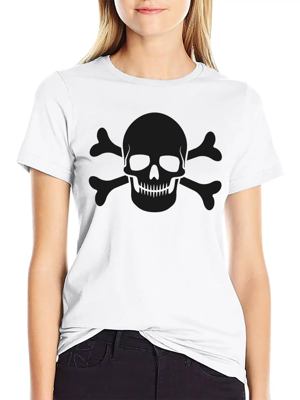 Skull And Crossbones 1 Breathable Graphic T-Shirt – Perfect For Casual Days