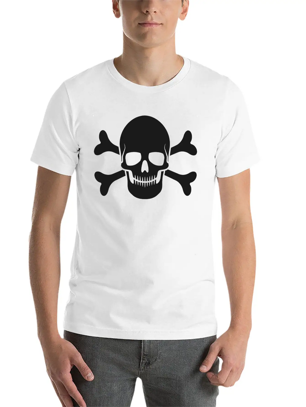 Skull And Crossbones 1 Breathable Graphic T-Shirt – Perfect For Casual Days