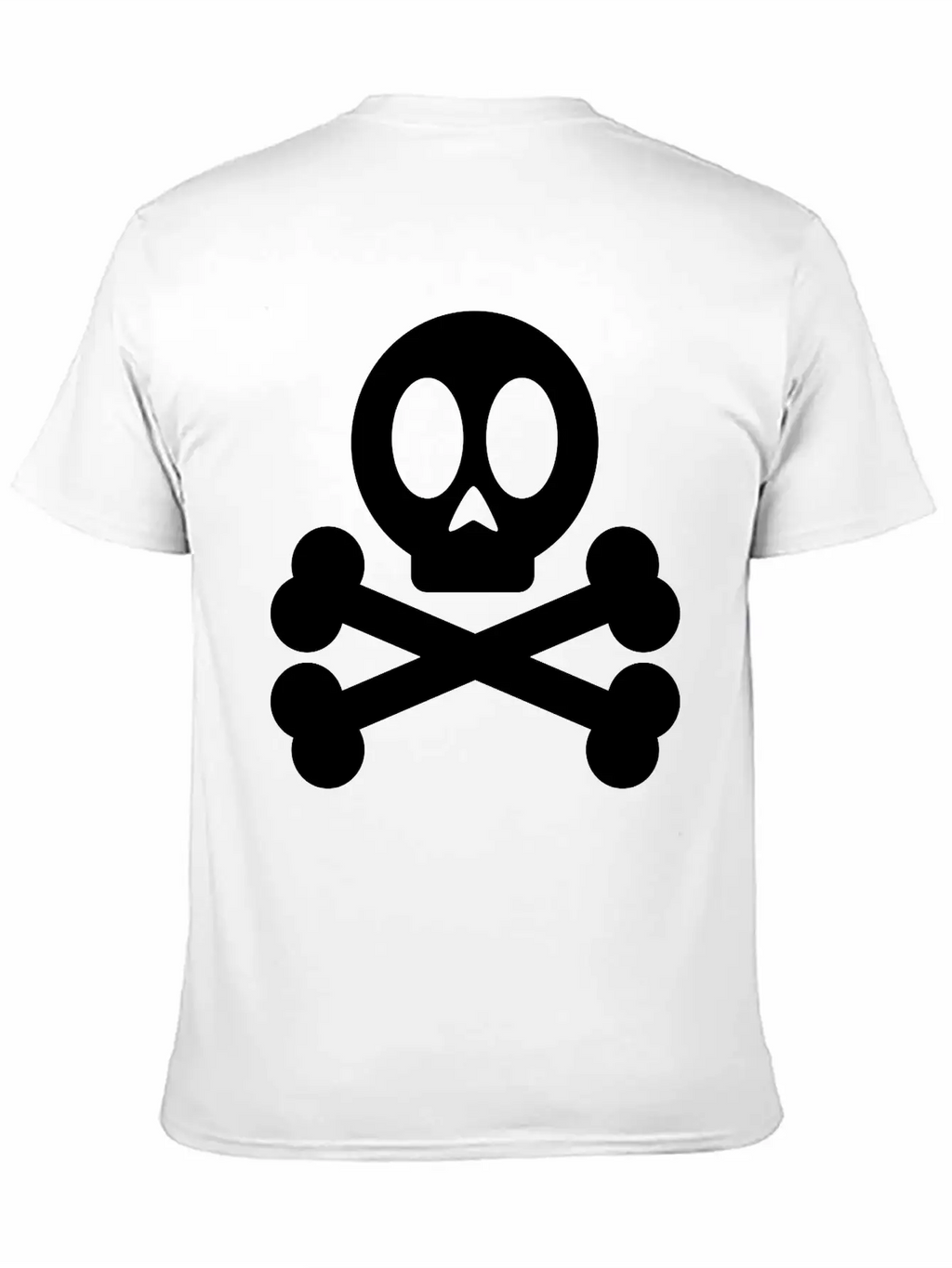 Skull And Crossbones Classic Cotton Tee – Unisex Comfort For Any Season