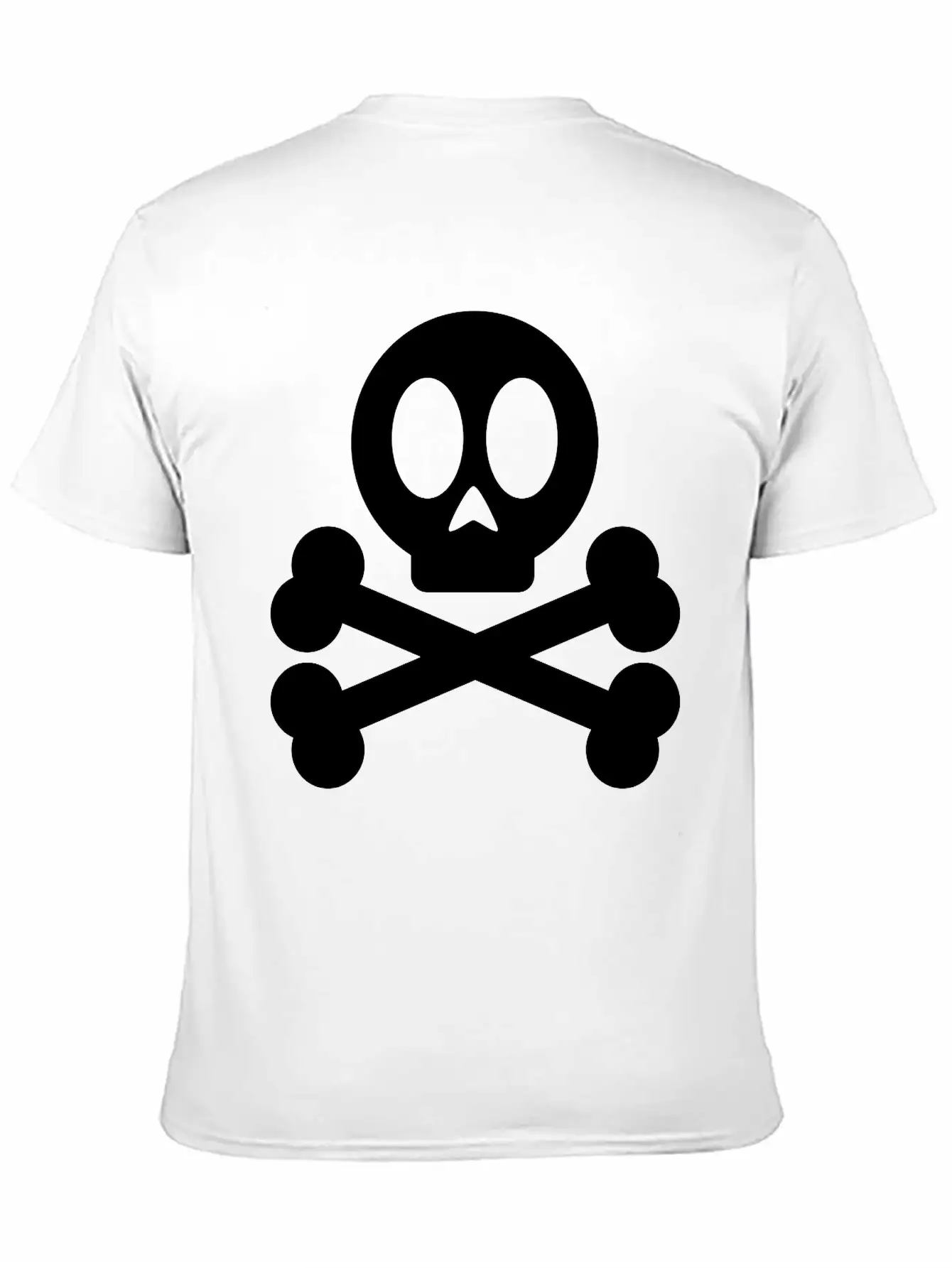 Skull And Crossbones Classic Cotton Tee – Unisex Comfort For Any Season