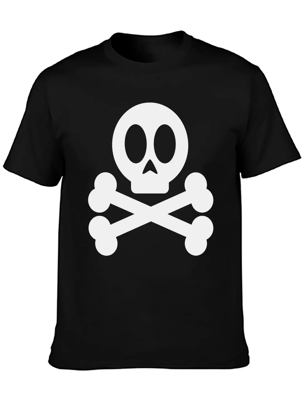 Skull And Crossbones Classic Cotton Tee – Unisex Comfort For Any Season