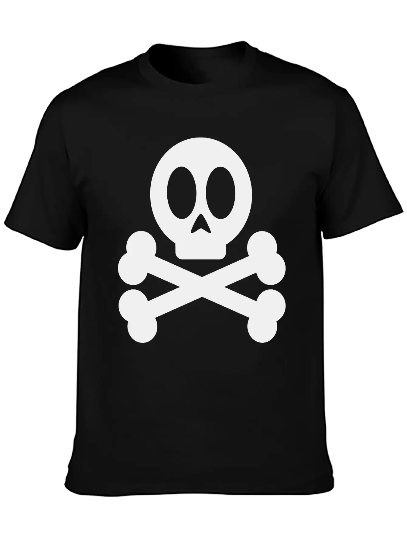 Skull And Crossbones Classic Cotton Tee – Unisex Comfort For Any Season