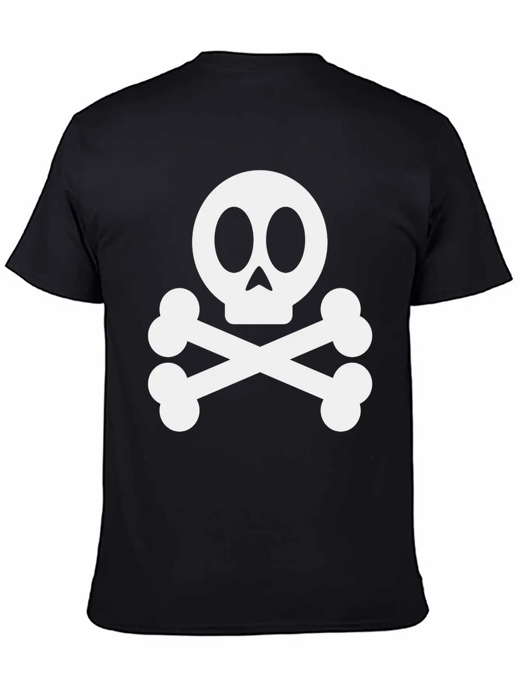 Skull And Crossbones Classic Cotton Tee – Unisex Comfort For Any Season