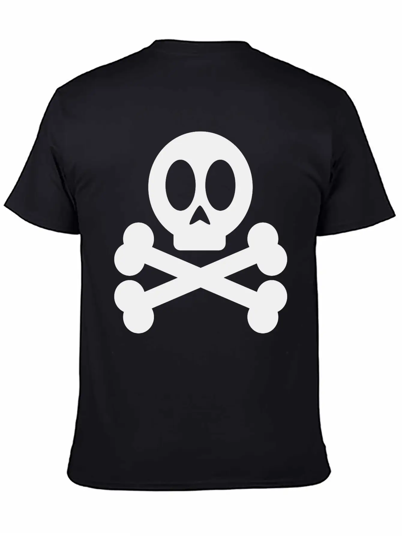 Skull And Crossbones Classic Cotton Tee – Unisex Comfort For Any Season