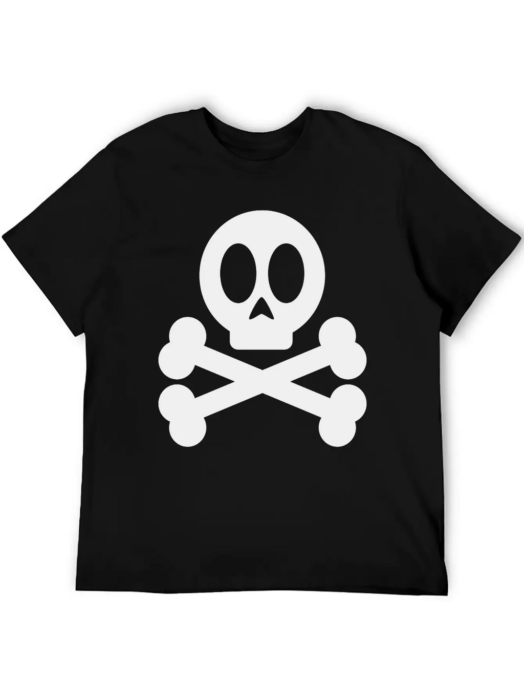 Skull And Crossbones Classic Cotton Tee – Unisex Comfort For Any Season