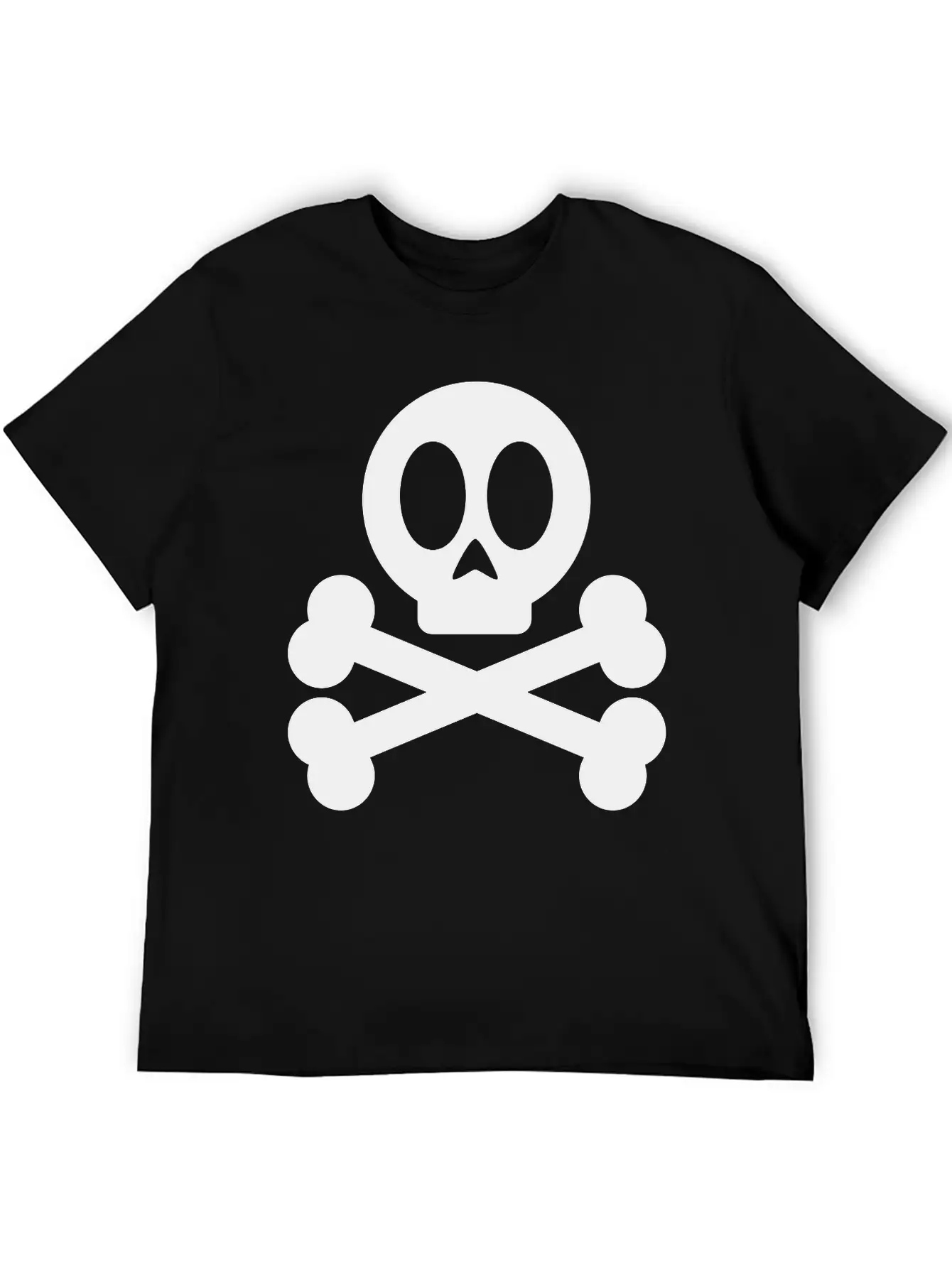Skull And Crossbones Classic Cotton Tee – Unisex Comfort For Any Season