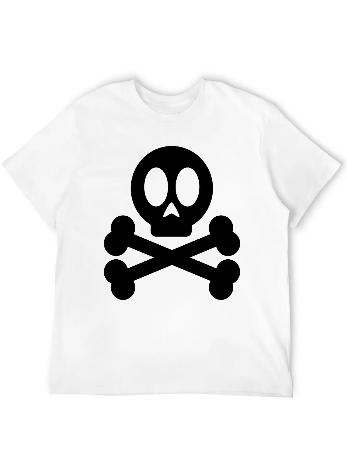 Skull And Crossbones Classic Cotton Tee – Unisex Comfort For Any Season
