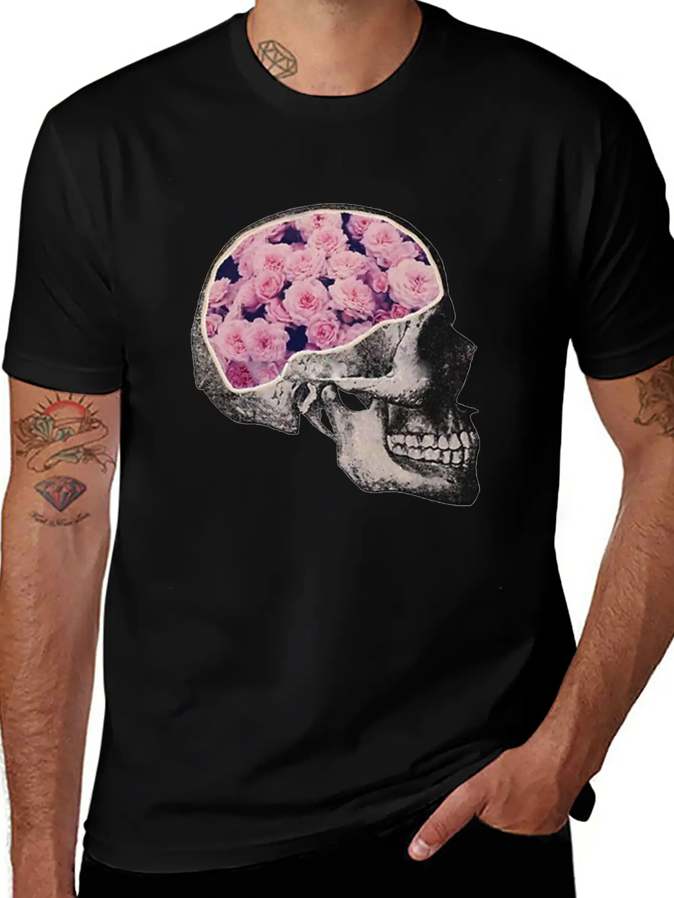 Skull Basic Graphic T-Shirt – Daily Comfort In Soft Cotton