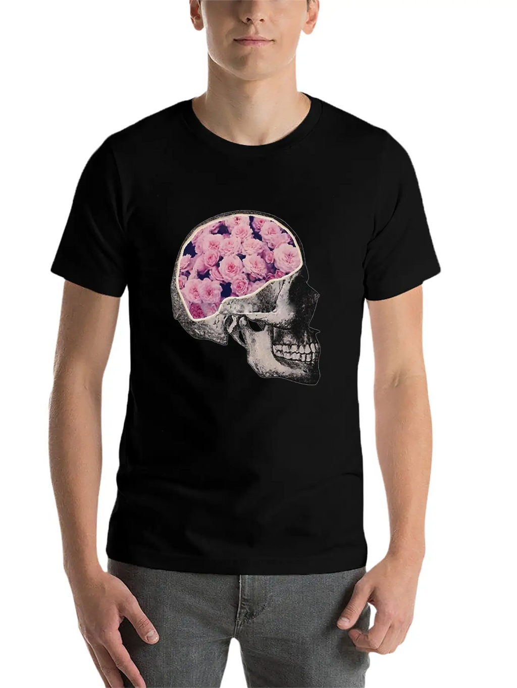 Skull Basic Graphic T-Shirt – Daily Comfort In Soft Cotton