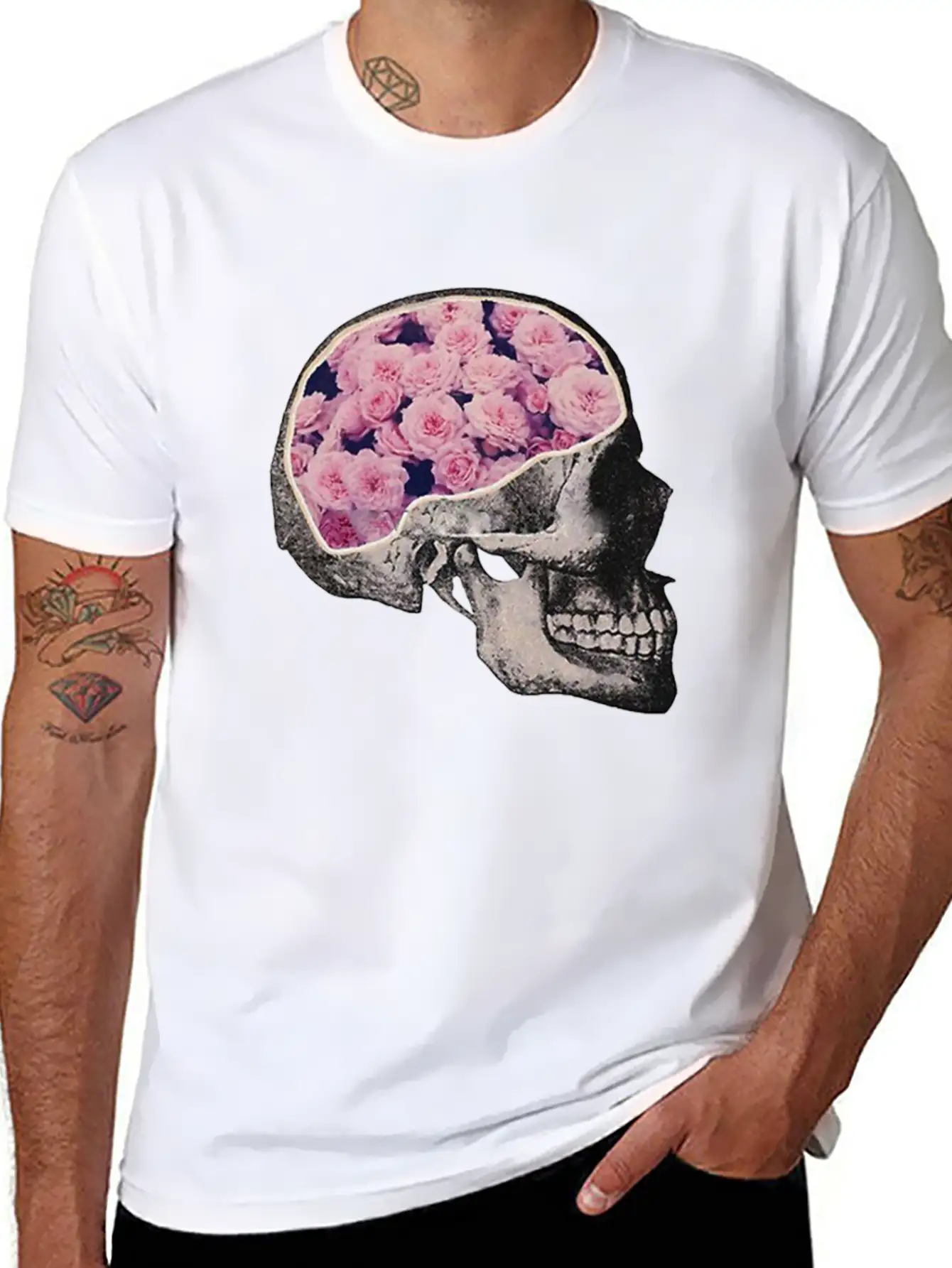 Skull Basic Graphic T-Shirt – Daily Comfort In Soft Cotton