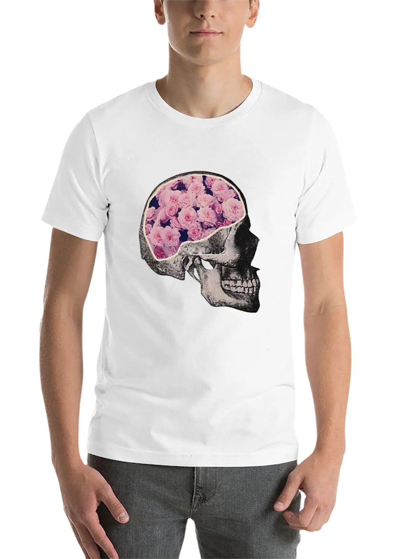 Skull Basic Graphic T-Shirt – Daily Comfort In Soft Cotton