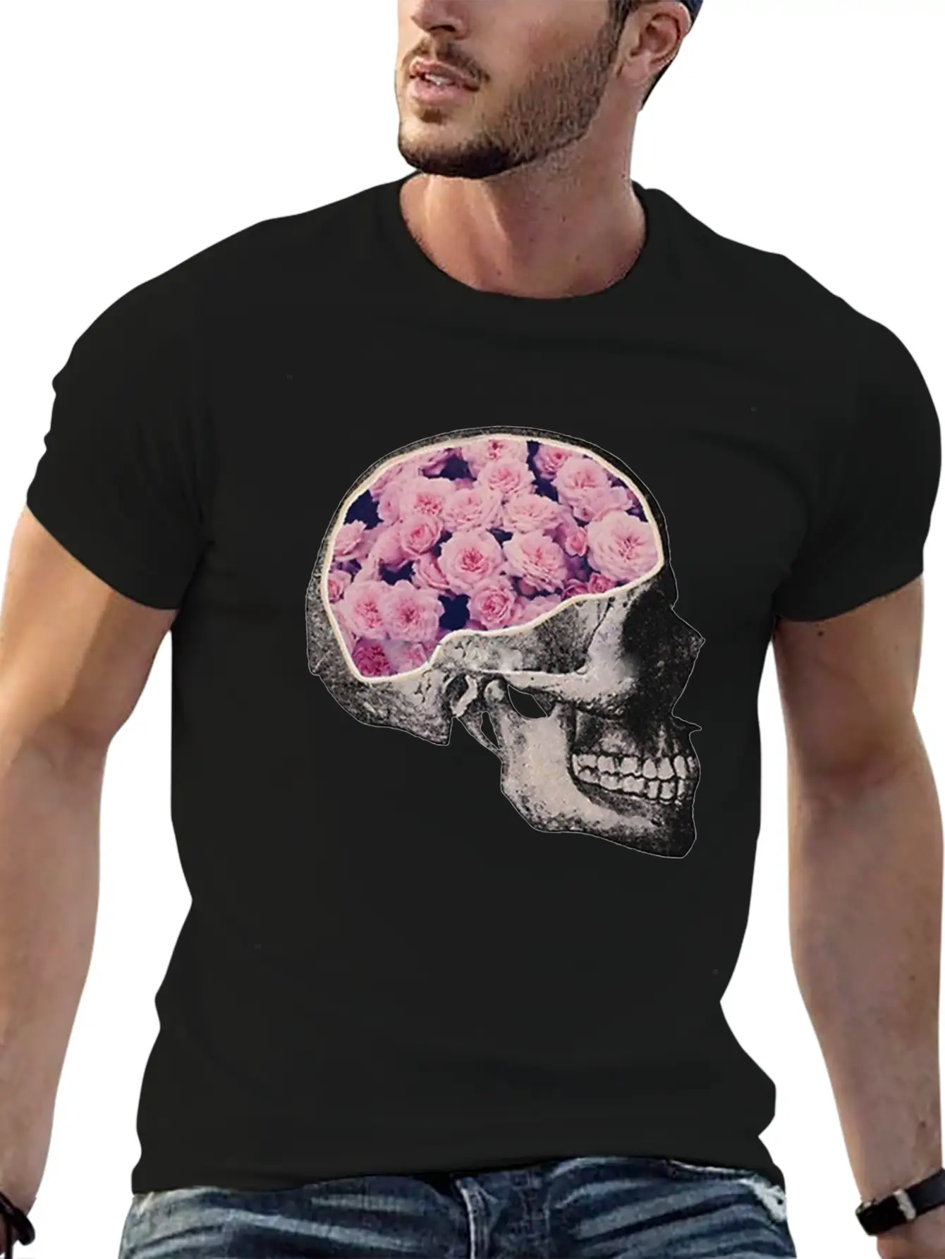 Skull Basic Graphic T-Shirt – Daily Comfort In Soft Cotton