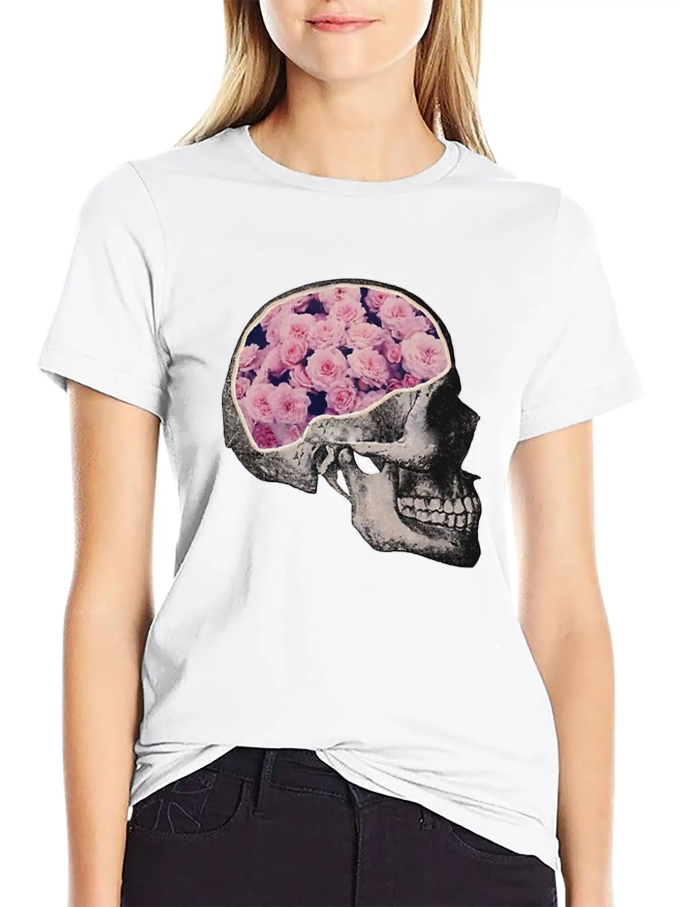 Skull Basic Graphic T-Shirt – Daily Comfort In Soft Cotton