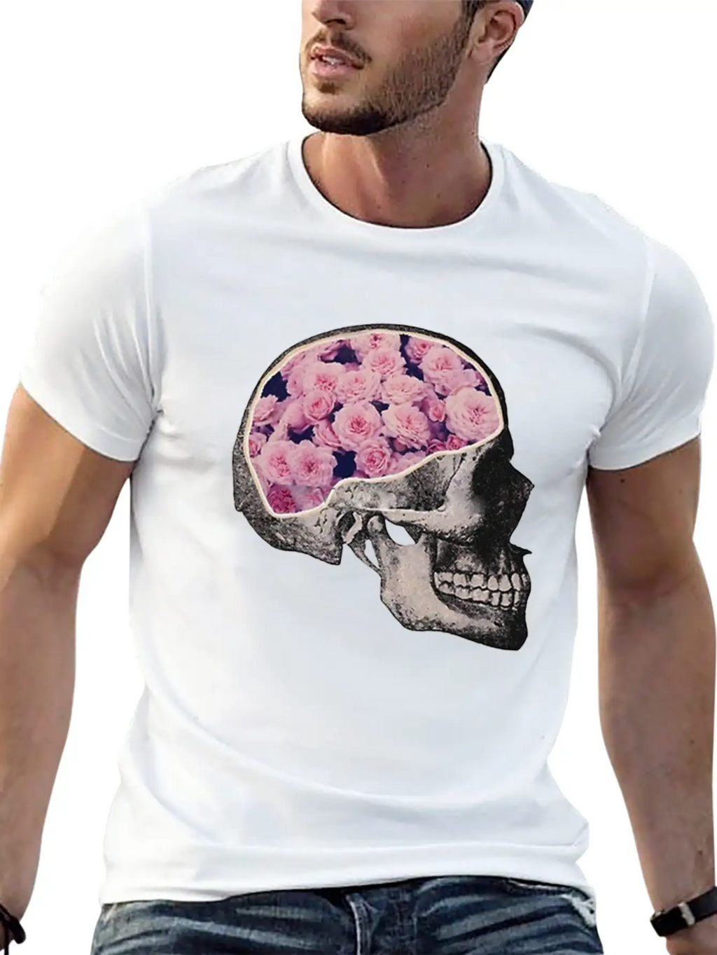 Skull Basic Graphic T-Shirt – Daily Comfort In Soft Cotton