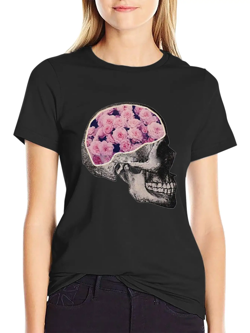 Skull Basic Graphic T-Shirt – Daily Comfort In Soft Cotton