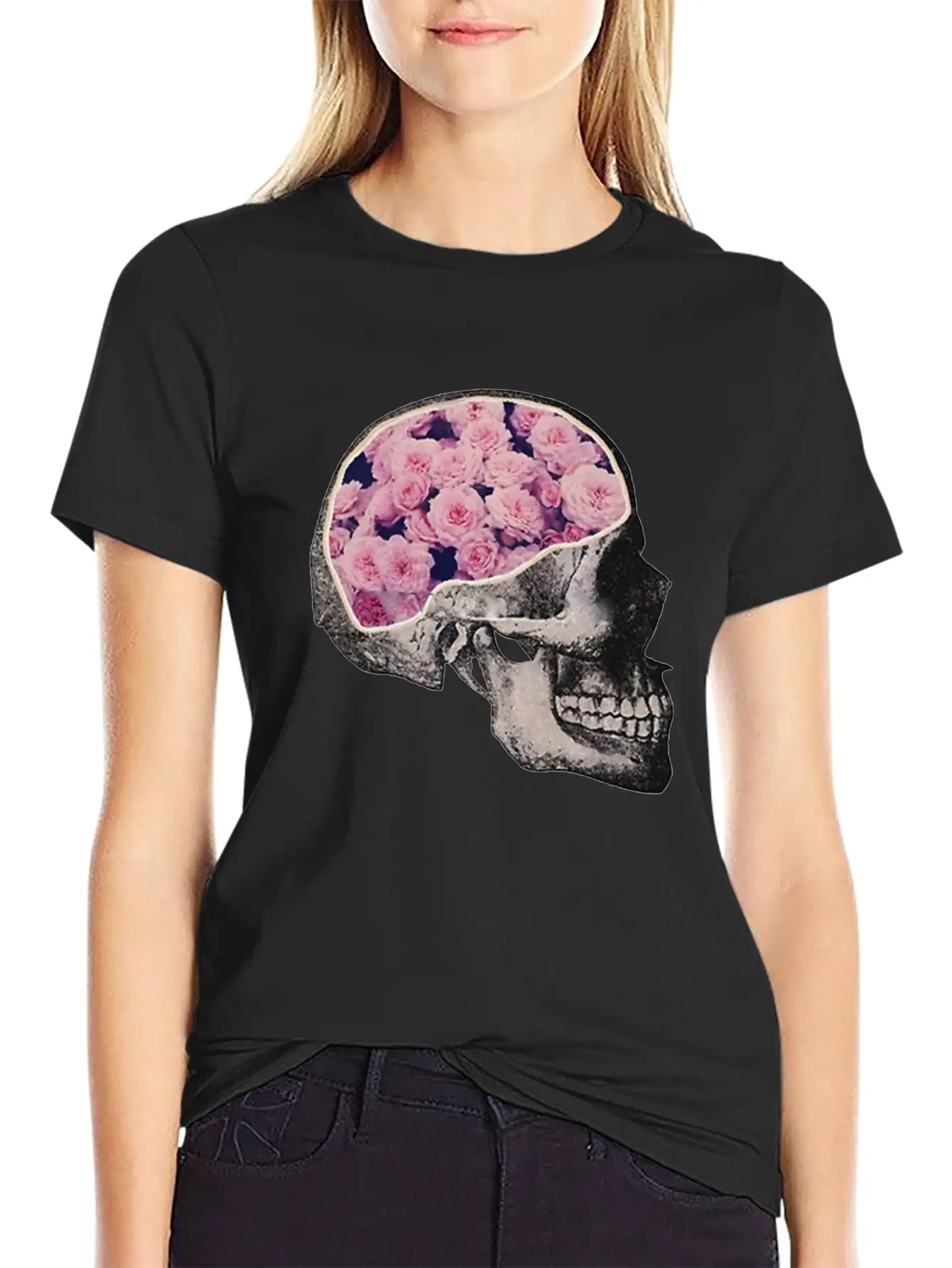 Skull Basic Graphic T-Shirt – Daily Comfort In Soft Cotton