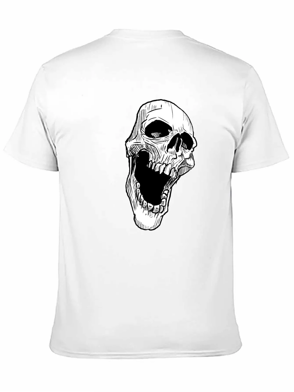 Skull Breathable Soft Cotton T-Shirt – Timeless Casual Look