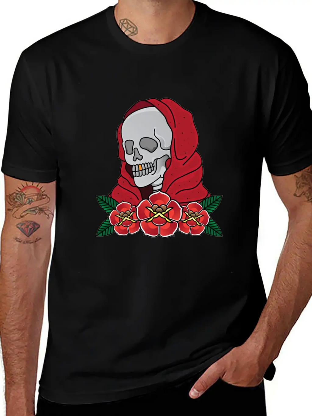 Skull Classic Cotton Tee – Unisex Comfort For Any Season