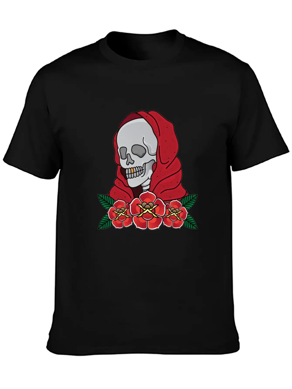 Skull Classic Cotton Tee – Unisex Comfort For Any Season