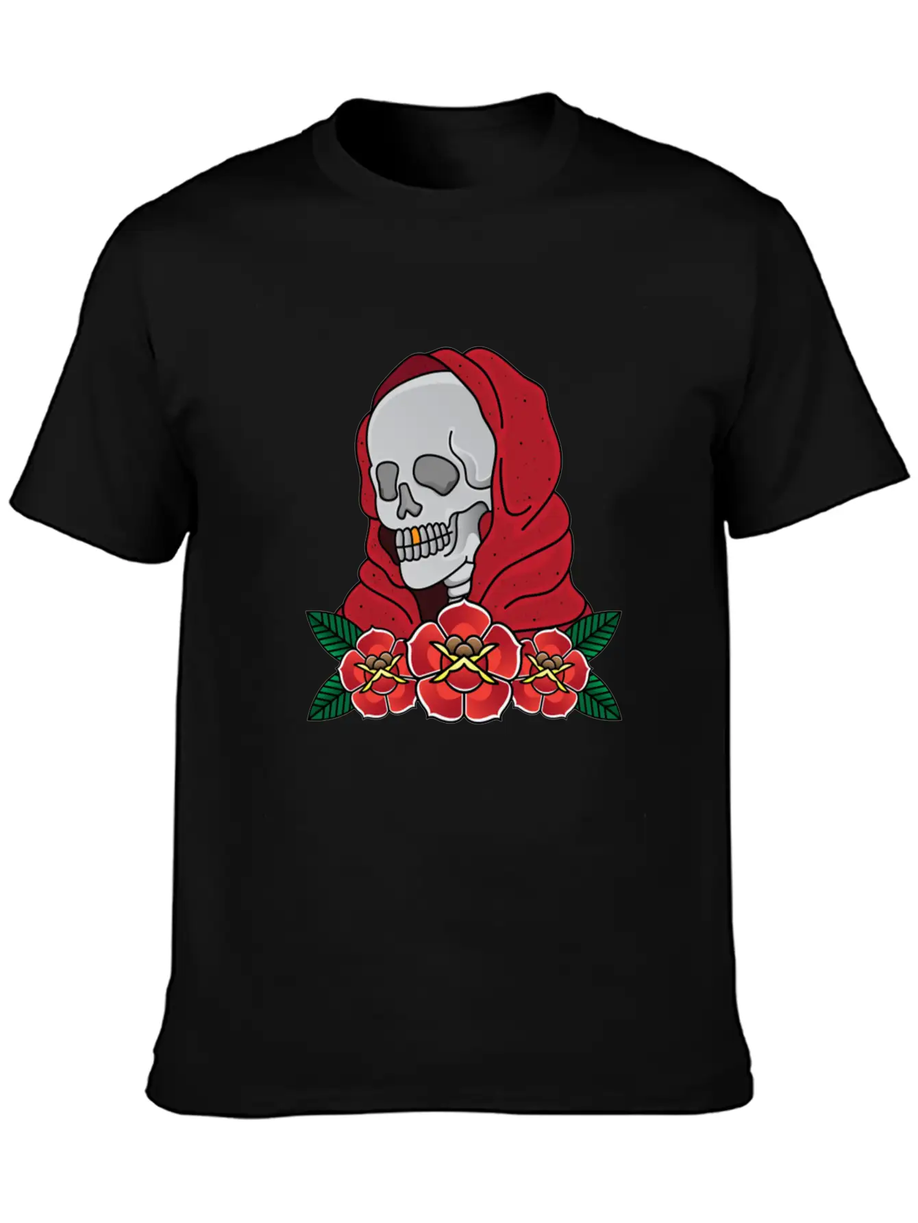 Skull Classic Cotton Tee – Unisex Comfort For Any Season