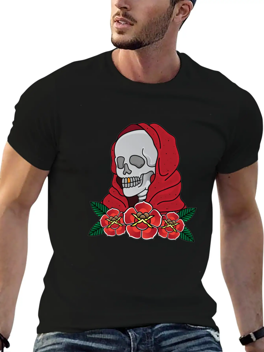 Skull Classic Cotton Tee – Unisex Comfort For Any Season