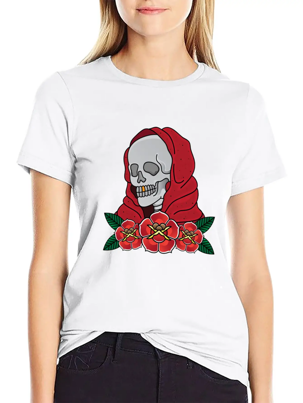 Skull Classic Cotton Tee – Unisex Comfort For Any Season
