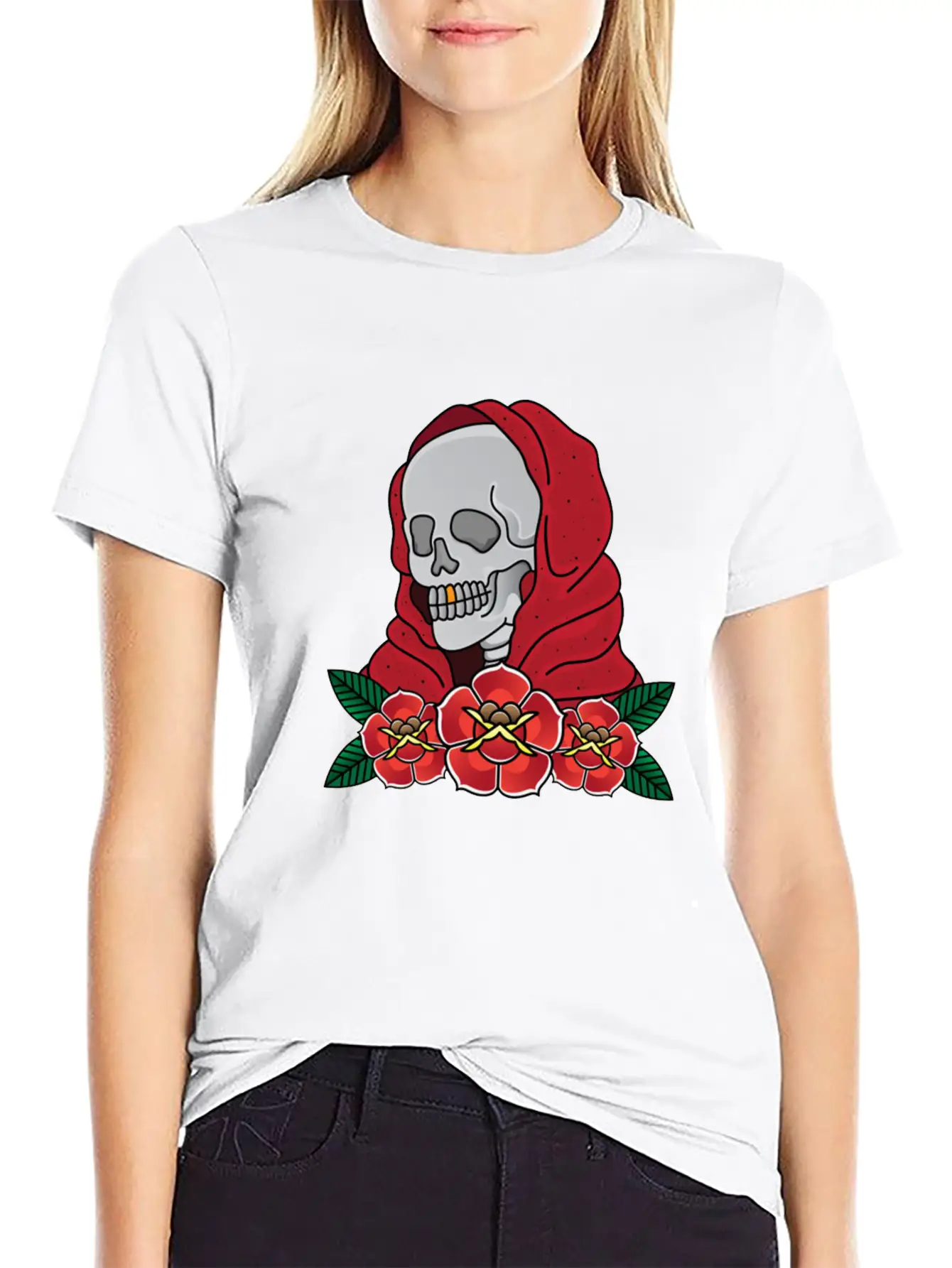 Skull Classic Cotton Tee – Unisex Comfort For Any Season