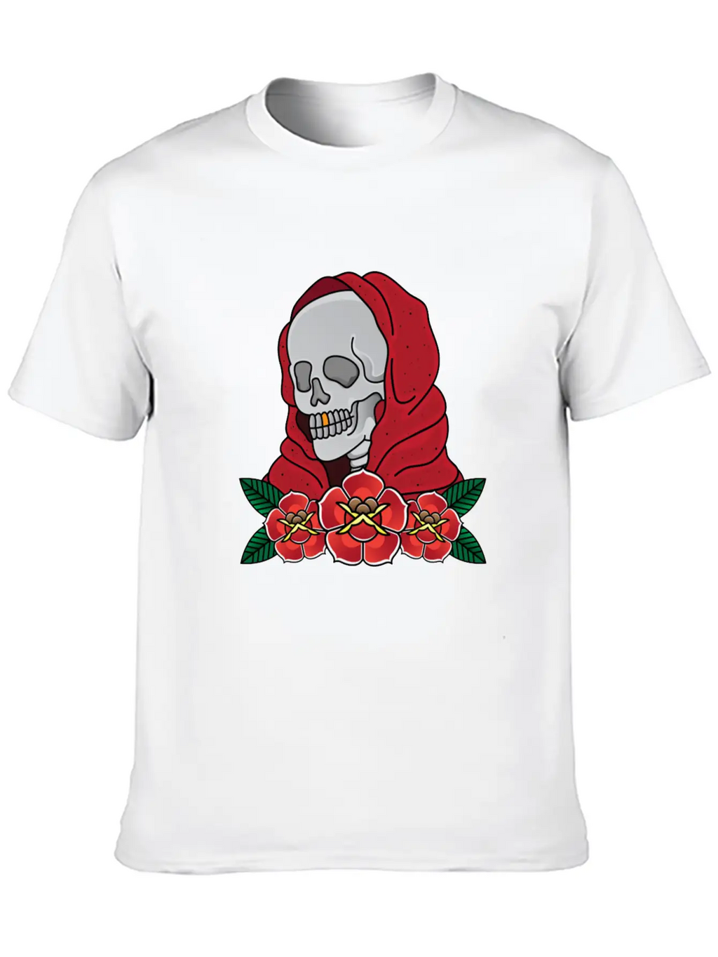 Skull Classic Cotton Tee – Unisex Comfort For Any Season